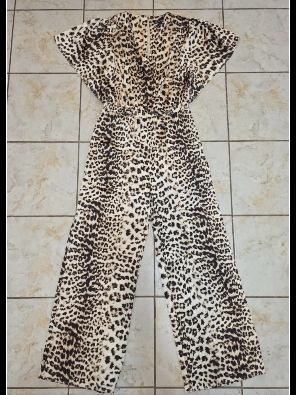 I.N.C. Leopard Jumpsuit size XL